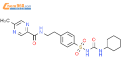 格列吡嗪结构式图片|29094-61-9结构式图片
