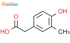 4-羟基-3-甲基苯乙酸结构式图片|29121-56-0结构式图片