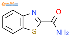 2-苯并噻唑羧酰胺结构式图片|29198-43-4结构式图片