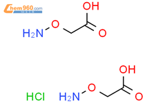 羧甲基羟胺半盐酸盐结构式图片|2921-14-4结构式图片