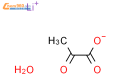 丙酮酸锂单水合物结构式图片|2922-61-4结构式图片