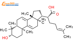 松苓新酸结构式图片|29220-16-4结构式图片
