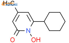 环吡酮结构式图片|29342-05-0结构式图片