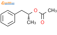 (-)-(1R)-1-methyl-2-phenylethyl acetate结构式图片|29393-15-5结构式图片