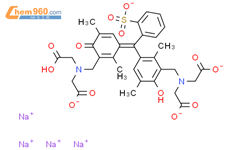 甲基二甲苯酚蓝结构式图片|29412-85-9结构式图片