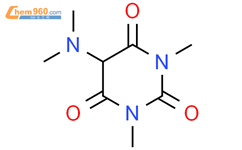 5 -(二甲氨基)-1,3-二甲基-2,4,6(1H,3H,5H)-嘧啶三酮结构式图片|29458-48-8结构式图片
