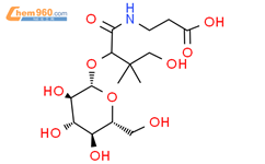 2'- O-(β-D-吡喃葡萄糖)-DL-泛酸结构式图片|29486-78-0结构式图片