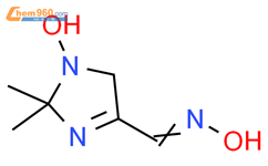 (E)-1-hydroxy-2,2-dimethyl-2,5-dihydro-1H-imidazole-4-carbaldehyde oxime结构式图片|294873-66-8结构式图片