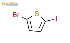 2-溴-5-碘噻吩结构式图片|29504-81-2结构式图片