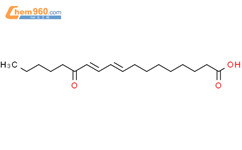 13-氧-(9E,11E)-十八碳二烯酸结构式图片|29623-29-8结构式图片
