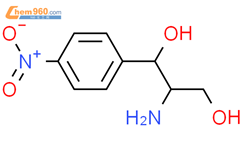 (1S,2S)-2-氨基-1-(4-硝基苯基)丙烷-1,3-二醇结构式图片|2964-48-9结构式图片