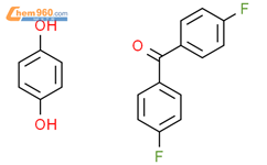 双(4-氟苯基)甲酮与1,4-苯二酚的聚合物结构式图片|29658-26-2结构式图片