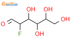 2-脱氧-2-氟-D-葡萄糖结构式图片|29702-43-0结构式图片