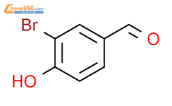 3-溴-4-羟基苯甲醛结构式图片|2973-78-6结构式图片