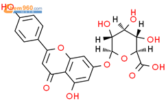 芹菜素-7-O-葡萄糖醛酸苷结构式图片|29741-09-1结构式图片