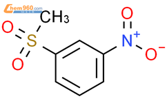 1-(甲基磺酰基)-3-硝基苯结构式图片|2976-32-1结构式图片