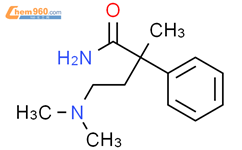Benzeneacetamide, a-[2-(dimethylamino)ethyl]-a-methyl-结构式图片|2977-16-4结构式图片