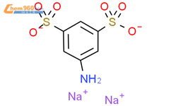 5-氨基-1,3-苯二磺酸二钠结构式图片|29850-29-1结构式图片