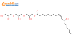 聚甘油-3 聚蓖麻醇酸酯结构式图片|29894-35-7结构式图片