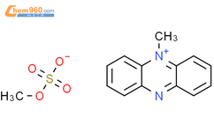 吩嗪硫酸甲酯结构式图片|299-11-6结构式图片