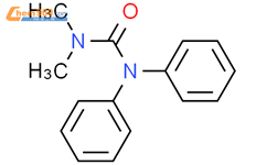 Urea,N,N-dimethyl-N',N'-diphenyl-结构式图片|2990-01-4结构式图片
