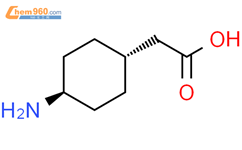 Cyclohexaneacetic acid, 4-amino-, trans-, polyamides (8CI)结构式图片|29967-86-0结构式图片