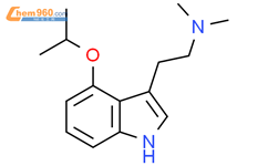 1H-Indole-3-ethanamine,N,N-dimethyl-4-(1-methylethoxy)-结构式图片|30000-82-9结构式图片