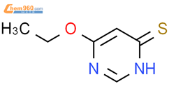 (8ci)-6-乙氧基-4(3H)-嘧啶硫酮结构式图片|30001-07-1结构式图片