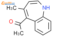 Ethanone, 1-(4-methyl-1H-1-benzazepin-5-yl)-结构式图片|30002-24-5结构式图片