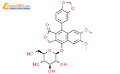 山荷叶素 O-葡萄糖苷结构式图片|30021-77-3结构式图片