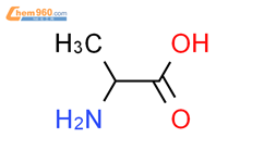 DL-丙氨酸结构式图片|302-72-7结构式图片