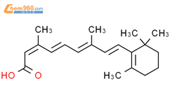 维生素A酸结构式图片|302-79-4结构式图片