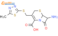 头孢西酮母核结构式图片|30246-33-4结构式图片