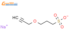 炔丙基-3-磺化丙基醚钠盐结构式图片|30290-53-0结构式图片