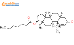 美替諾龍庚酸酯結構式圖片|303-42-4結構式圖片