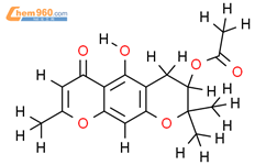 3-O-乙酰基亥茅酚结构式图片|30358-88-4结构式图片