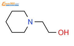 N-(2-羟乙基)哌啶结构式图片|3040-44-6结构式图片