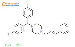 盐酸氟桂利嗪结构式图片|30484-77-6结构式图片