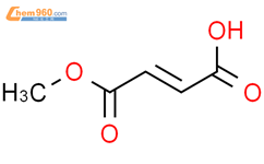 顺丁烯二酸单甲酯结构式图片|3052-50-4结构式图片