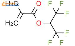 1,1,1,3,3,3-六氟异丙基异丁烯酸酯结构式图片|3063-94-3结构式图片