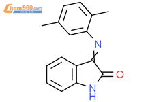 2H-Indol-2-one, 3-[(2,5-dimethylphenyl)imino]-1,3-dihydro-结构式图片|306325-76-8结构式图片