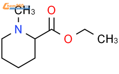 1-甲基-2-哌啶甲酸乙酯结构式图片|30727-18-5结构式图片
