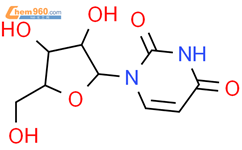 阿糖尿苷结构式图片|3083-77-0结构式图片