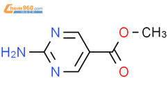 2-氨基嘧啶-5-羧酸甲酯结构式图片|308348-93-8结构式图片