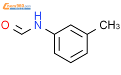 3-甲基N-甲酰苯胺结构式图片|3085-53-8结构式图片