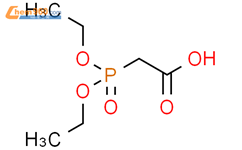 二乙基磷乙酸结构式图片|3095-95-2结构式图片