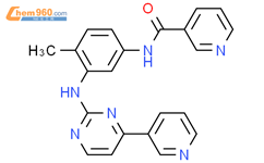 3-Pyridinecarboxamide,N-[4-methyl-3-[[4-(3-pyridinyl)-2-pyrimidinyl]amino]phenyl]-结构式图片|309760-28-9结构式图片