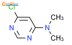 N-(6-氯-4-嘧啶)-N,N-二甲胺结构式图片|31058-83-0结构式图片