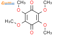 2,3,5,6-tetramethoxycyclohexa-2,5-diene-1,4-dione结构式图片|3117-06-4结构式图片