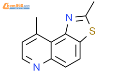 (7CI,8CI,9CI)-2,9-二甲基-噻唑并[4,5-f]喹啉结构式图片|3121-14-0结构式图片